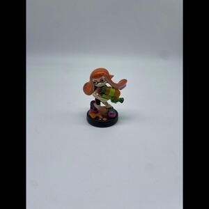 Nintendo Amiibo Splatoon Series Inkling Girl Orange Figure Works